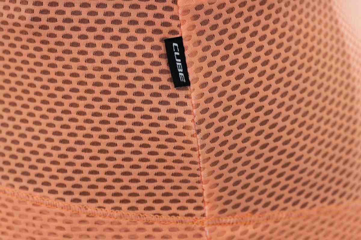 Cube Mesh Damen Fahrrad Body Shirt Unterhemd coral rot 2026