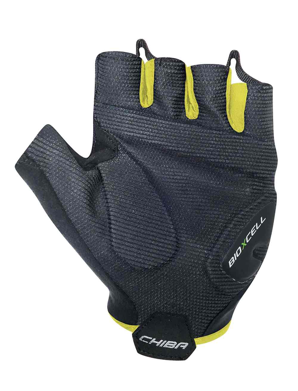 Chiba BioXCell Super Fly Fahrrad Handschuhe kurz schwarz/gelb 2027