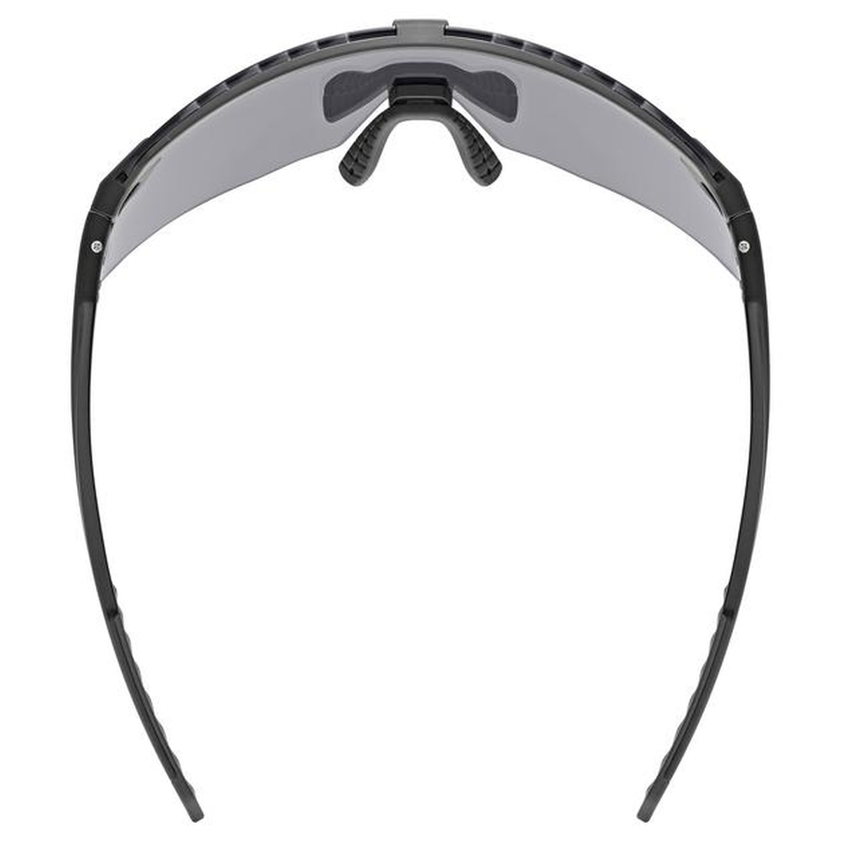 uvex Pace Stage Fahrrad / Sport Brille matt schwarz/mirror silberfarben 2027