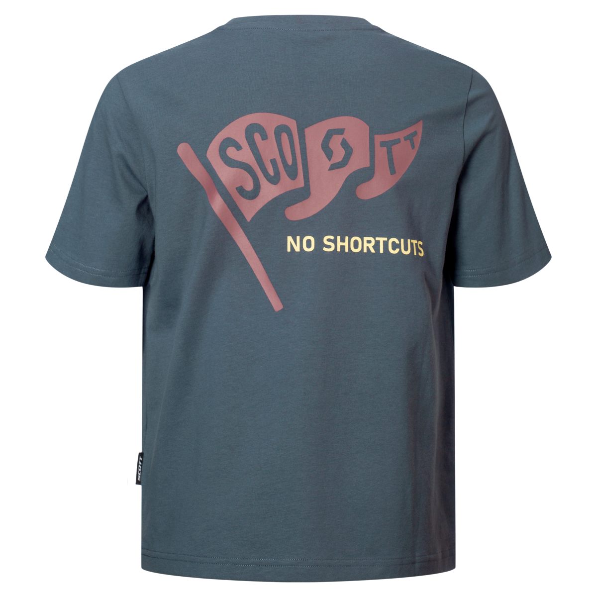 Scott JR Graphic Kinder Freizeit Shirt kurzarm crag blau 2027
