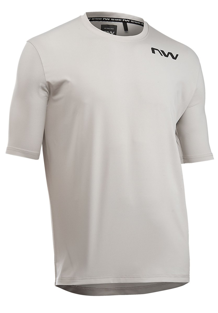 Northwave Xtrail Fahrrad Trikot kurz light grau 2025