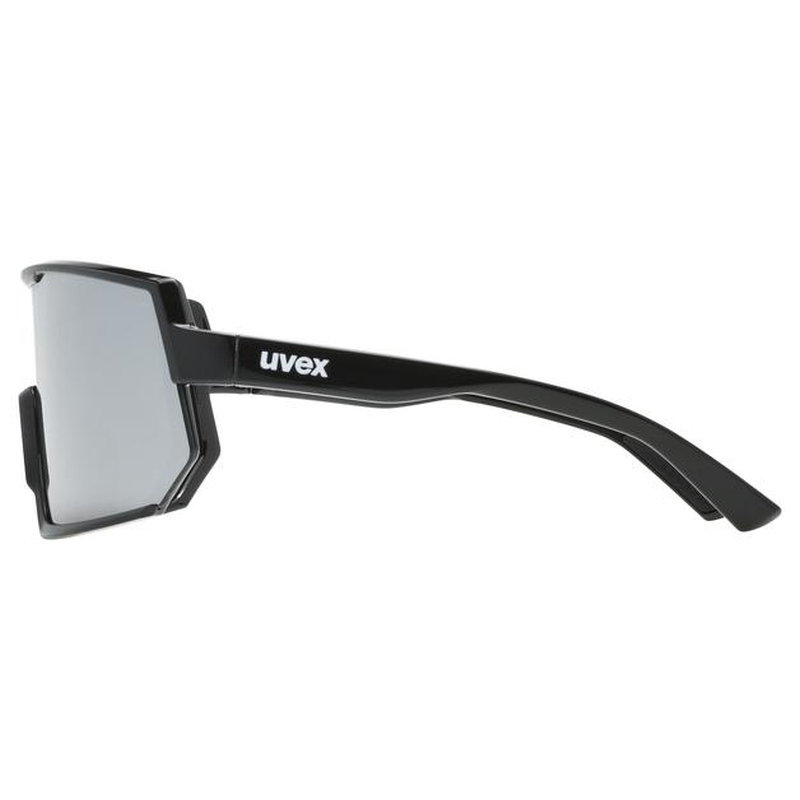 Uvex Sportstyle 235 Sport / Freizeit Brille matt schwarz/mirror silberfarben