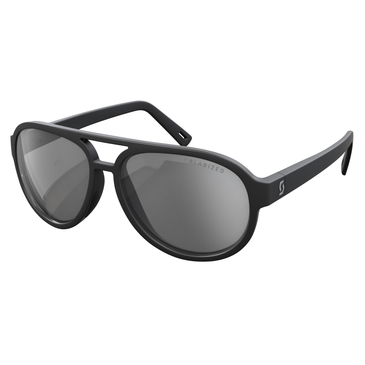 Scott Bass Polarized Sport / Freizeit Brille schwarz/grau