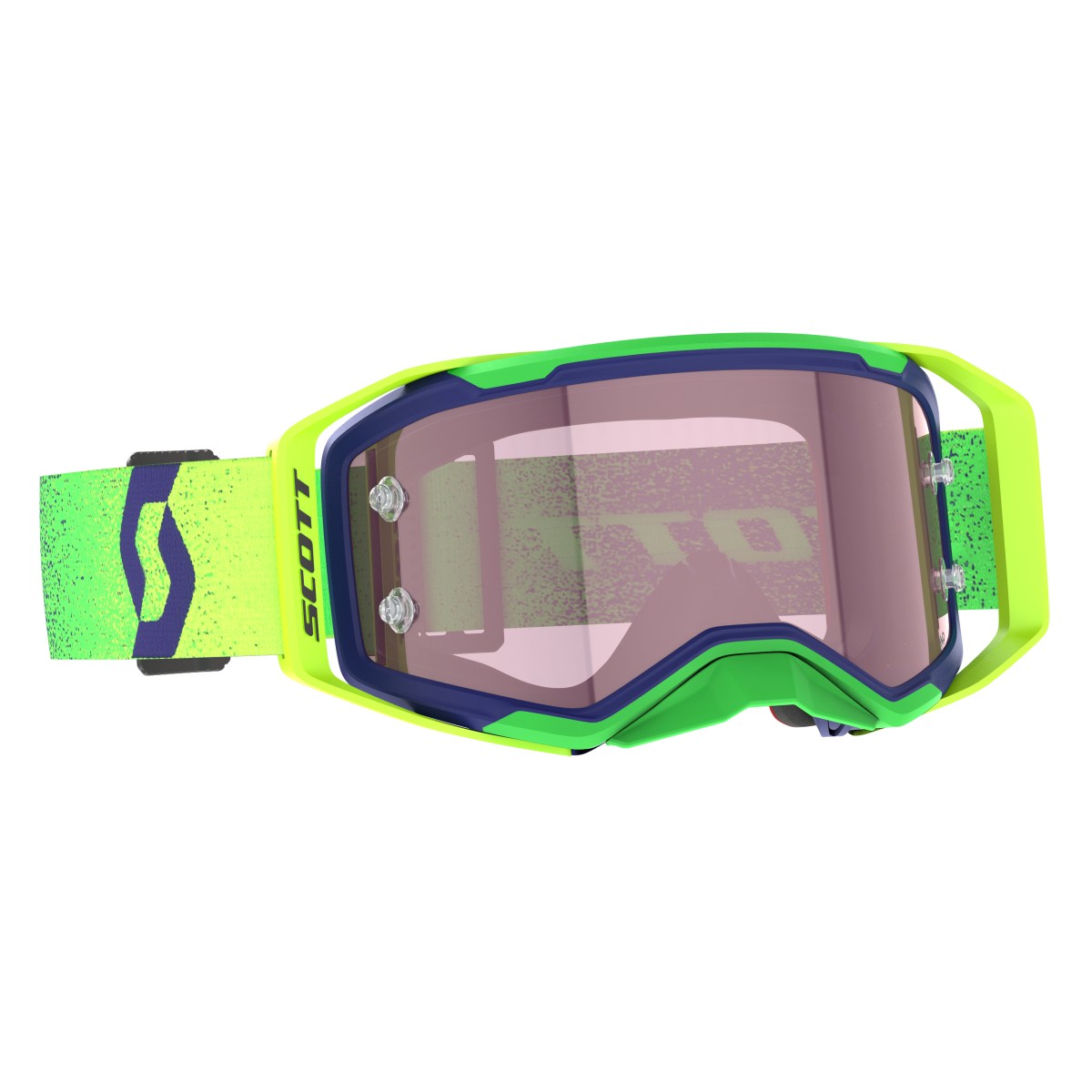 Scott Prospect 2.0 Amp MX Goggle Cross/MTB Brille grün/rose works