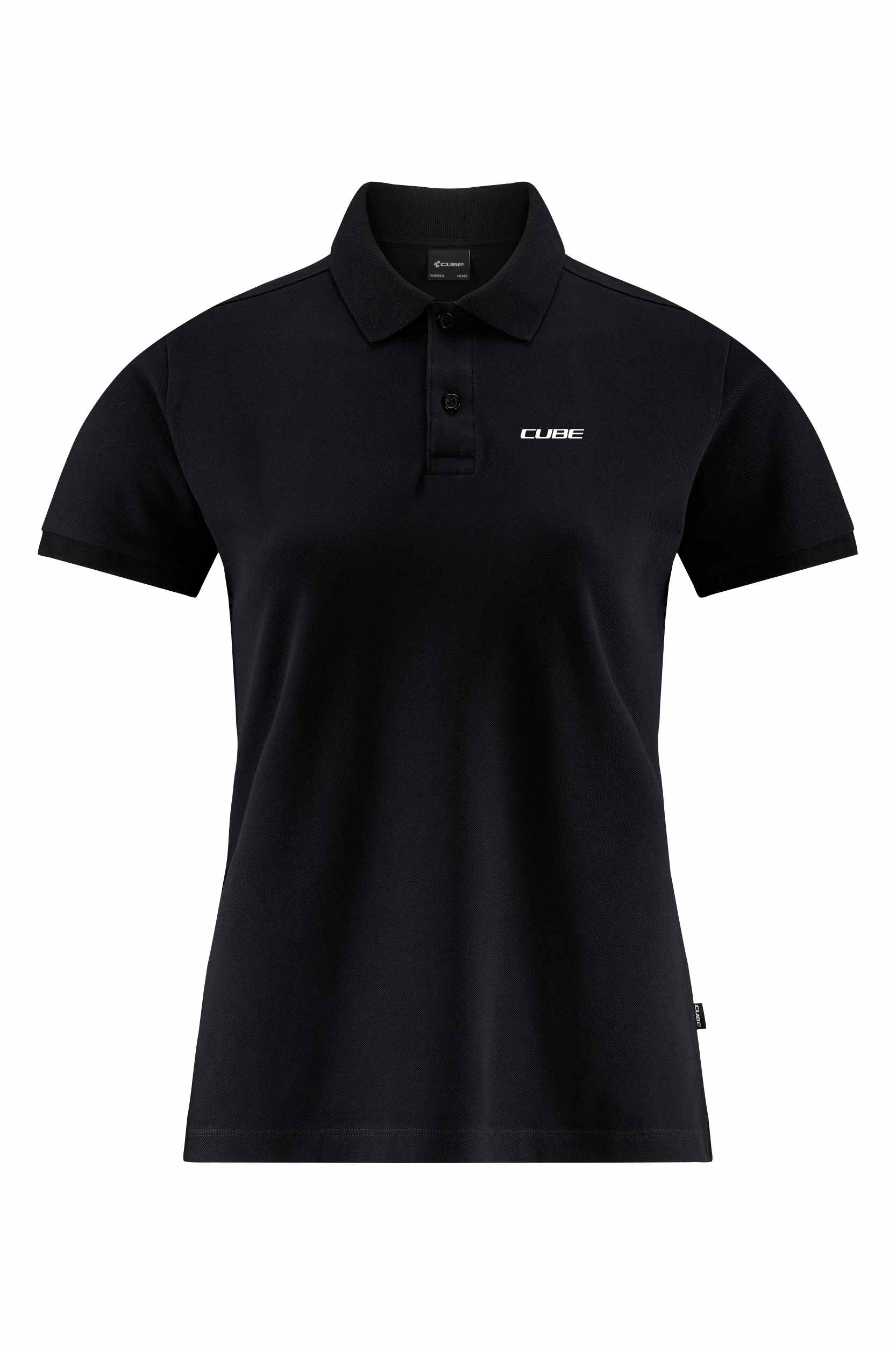 Cube Organic Polo Damen Freizeit T-Shirt schwarz 2026