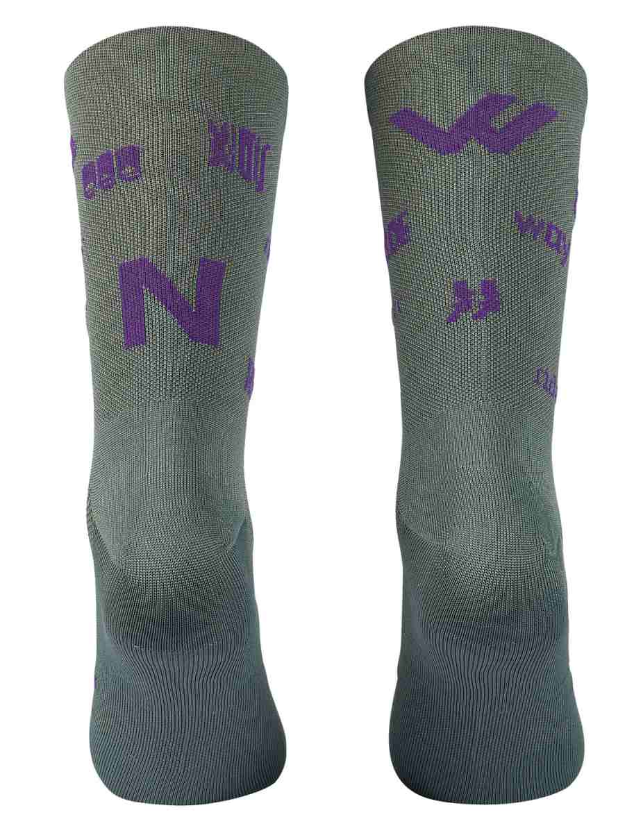 Northwave Type Fahrrad Socken sage grün/lila 2025