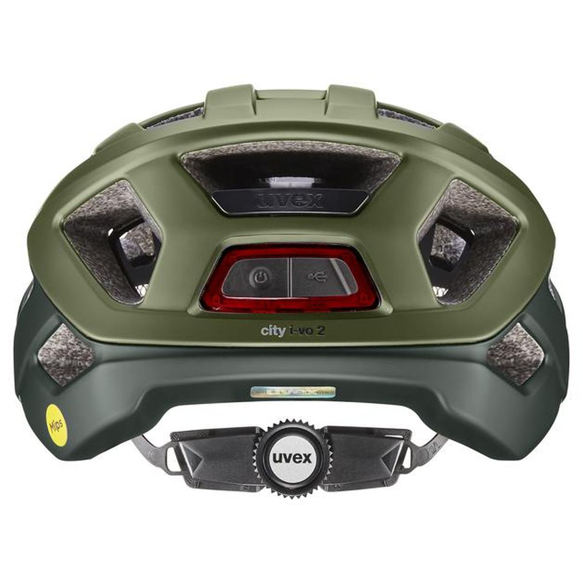 uvex City i-vo 2 MIPS Fahrrad Helm matt olive grün 2026