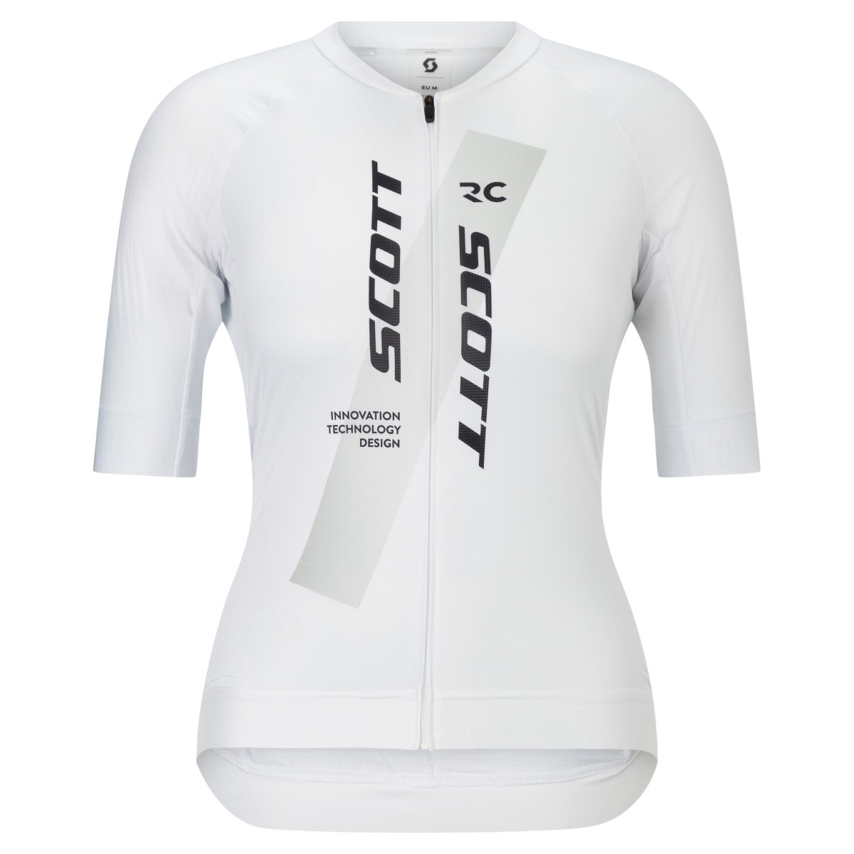 Scott RC Pro Damen Fahrradtrikot kurzarm weiß/grau 2026