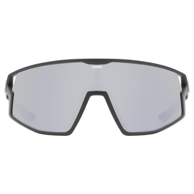 uvex skyryse Fahrrad / Sport Brille matt schwarz/mirror silberfarben