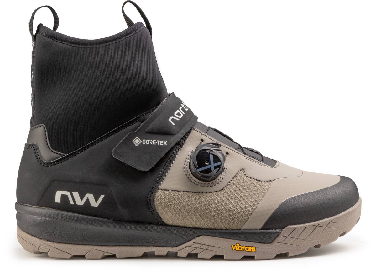 Northwave Kingrock Plus GTX MTB Fahrrad Winter Schuhe schwarz/sandfarben 2025