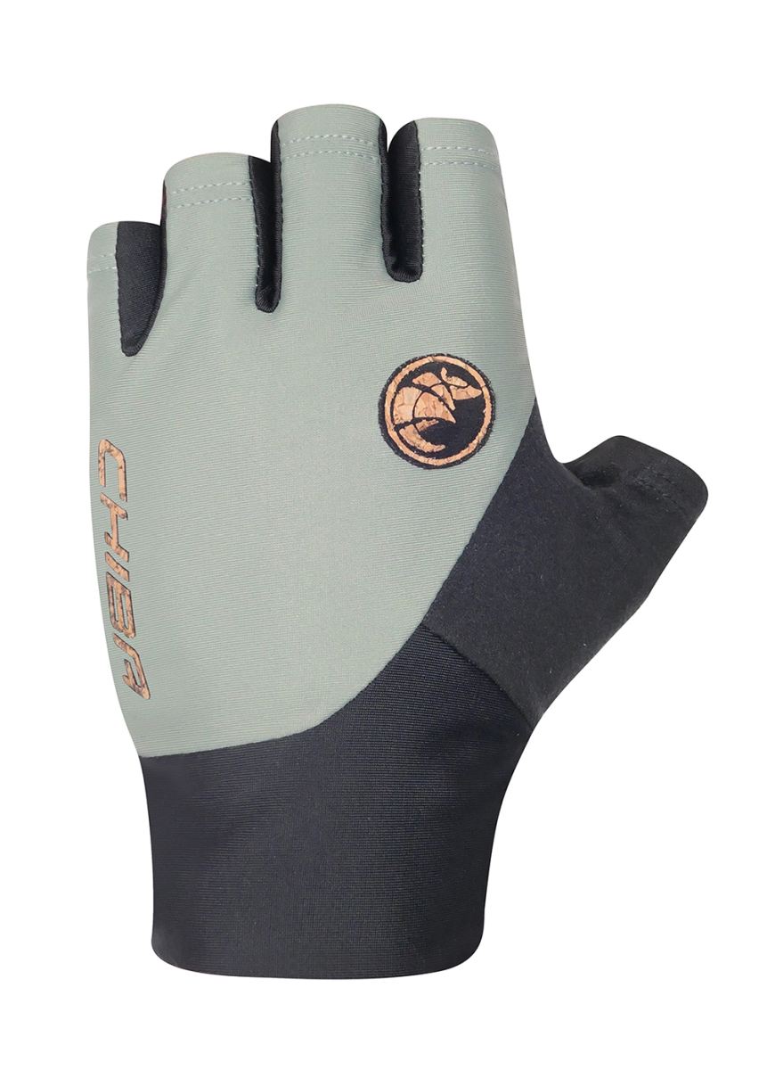 Chiba BioXCell Eco Pro Fahrrad Handschuhe kurz grün/schwarz 2027