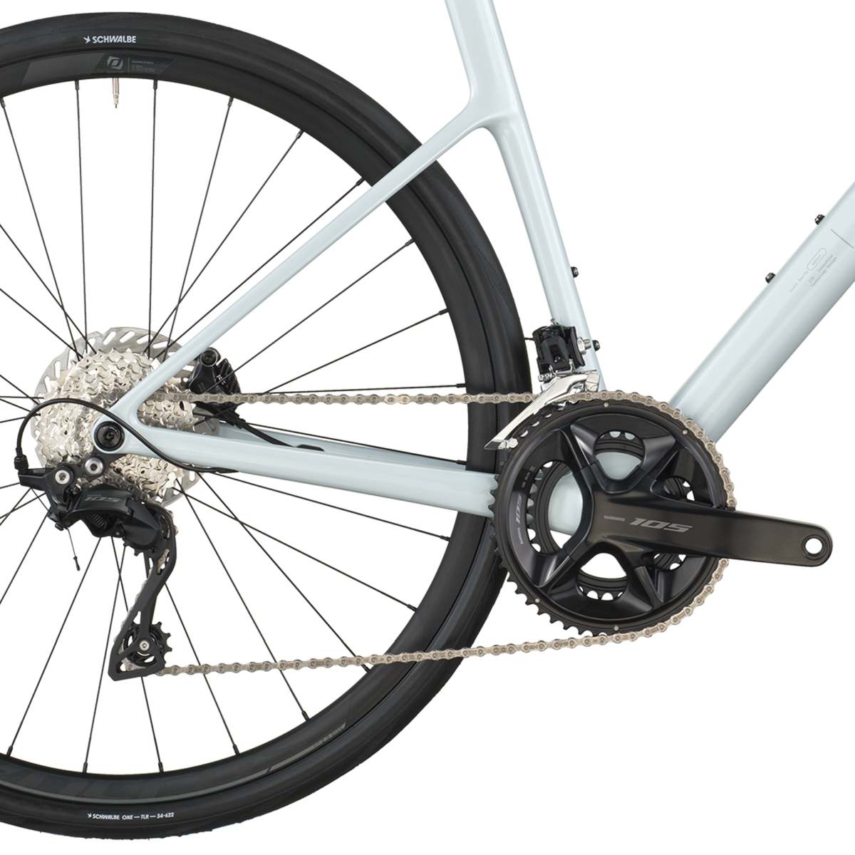 Scott Addict 50 Carbon Rennrad cumulus weiß 2027