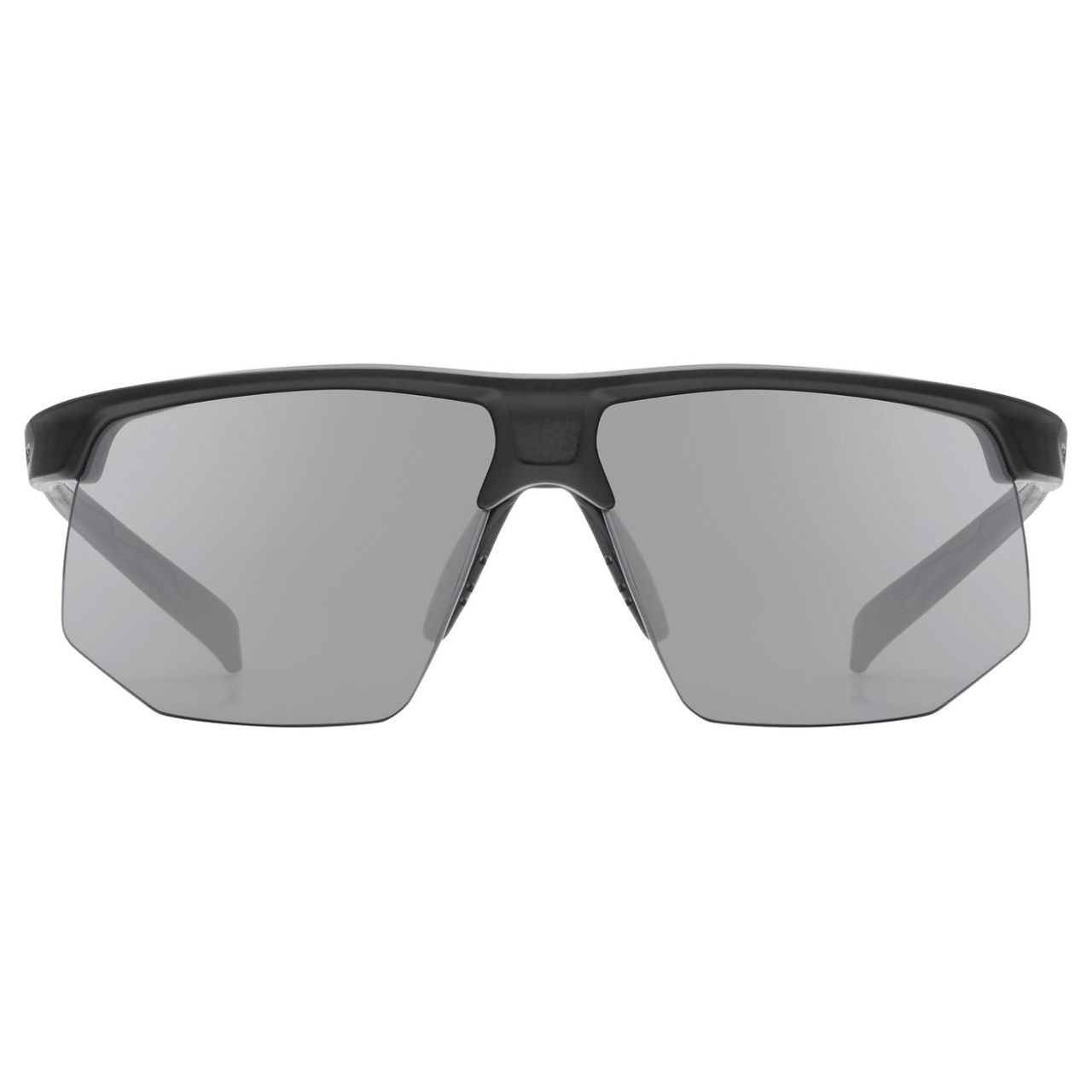 uvex Aerios Laufbrille matt schwarz / grau getönt