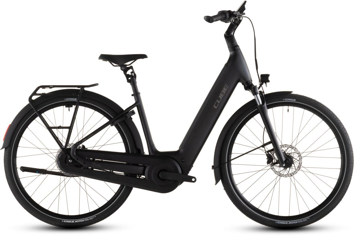 Cube Supreme Hybrid Comfort Pro 600 26'' / 28'' Easy Entry E-Bike City Pedelec grey/chrome 2026
