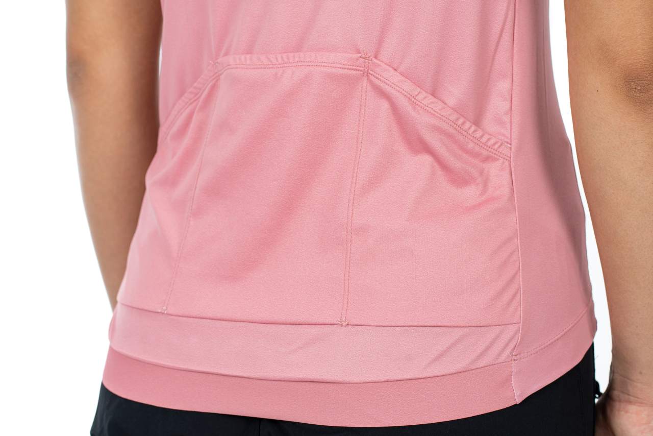 Cube ATX Cmpt Full Zip Damen Fahrrad Trikot kurz coral rot 2027