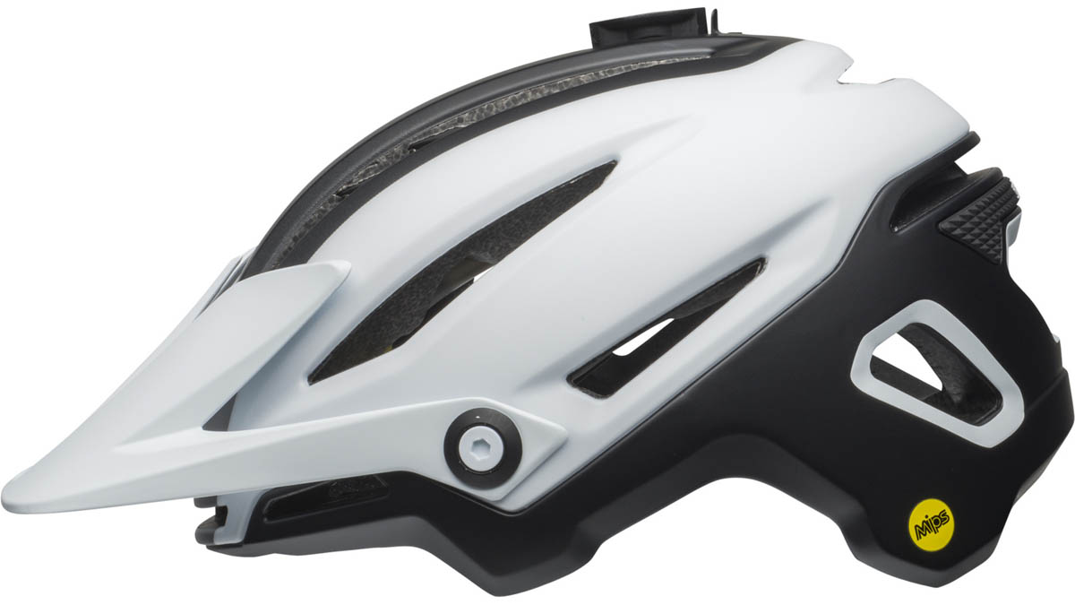 Bell Sixer MIPS MTB Fahrrad Helm weiß/schwarz fasthouse 2025