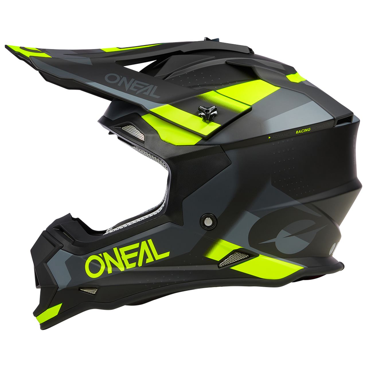 O'Neal 2 Series Spyde Motocross Enduro MTB Helm schwarz/grau/gelb 2027 Oneal