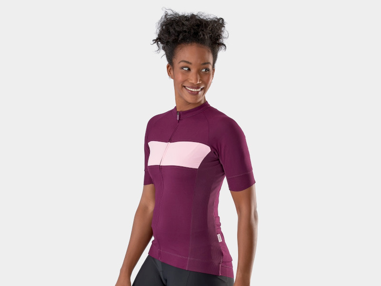 Trek Circuit LTD Damen Fahrrad Trikot kurz lila/rosa 2026