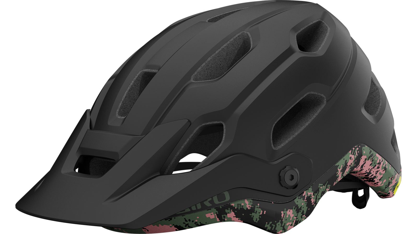 Giro Source MIPS All Mountain MTB Fahrrad Helm matt static schwarz 2025