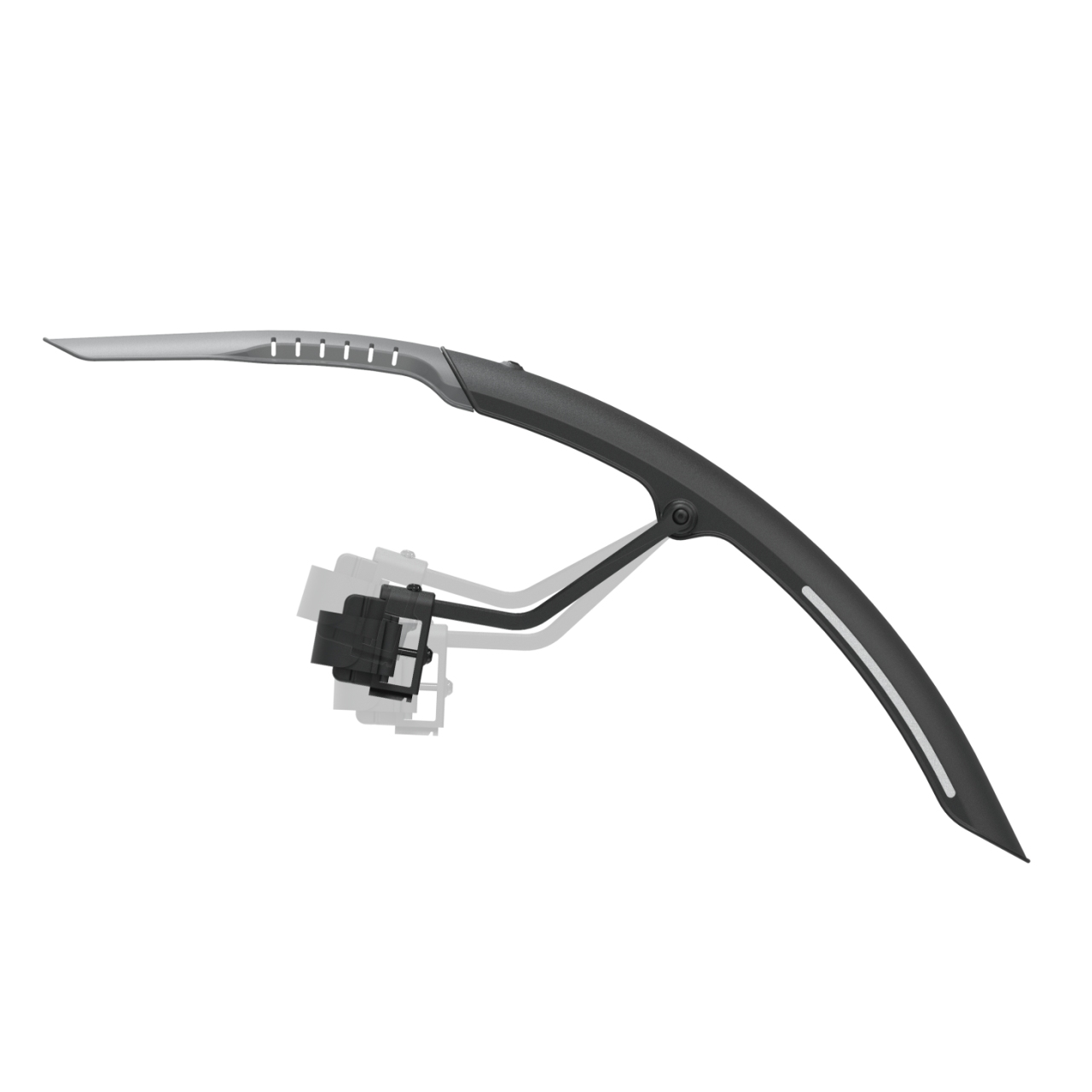 Topeak TetraFender G1 Gravel Fahrrad Schutzblech vorne schwarz