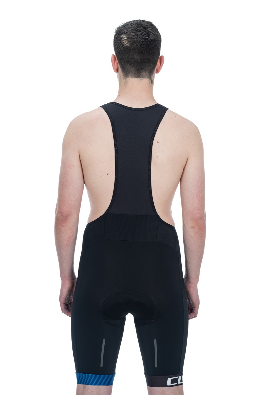 Cube Teamline Fahrrad Trägerhose kurz schwarz/blau 2027