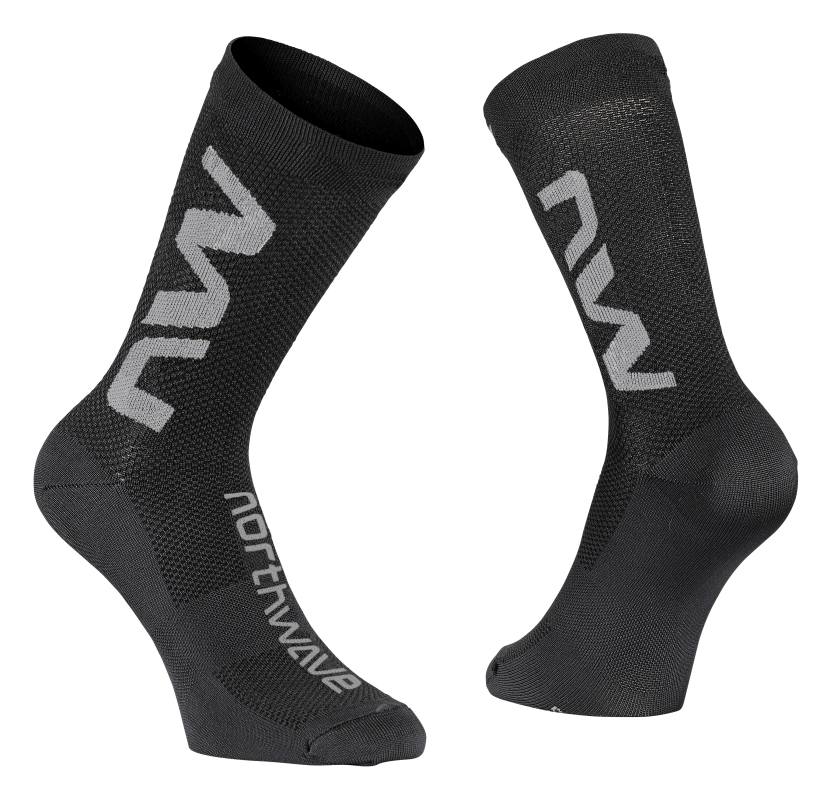Northwave Extreme Air Fahrrad Socken schwarz/grau 2027
