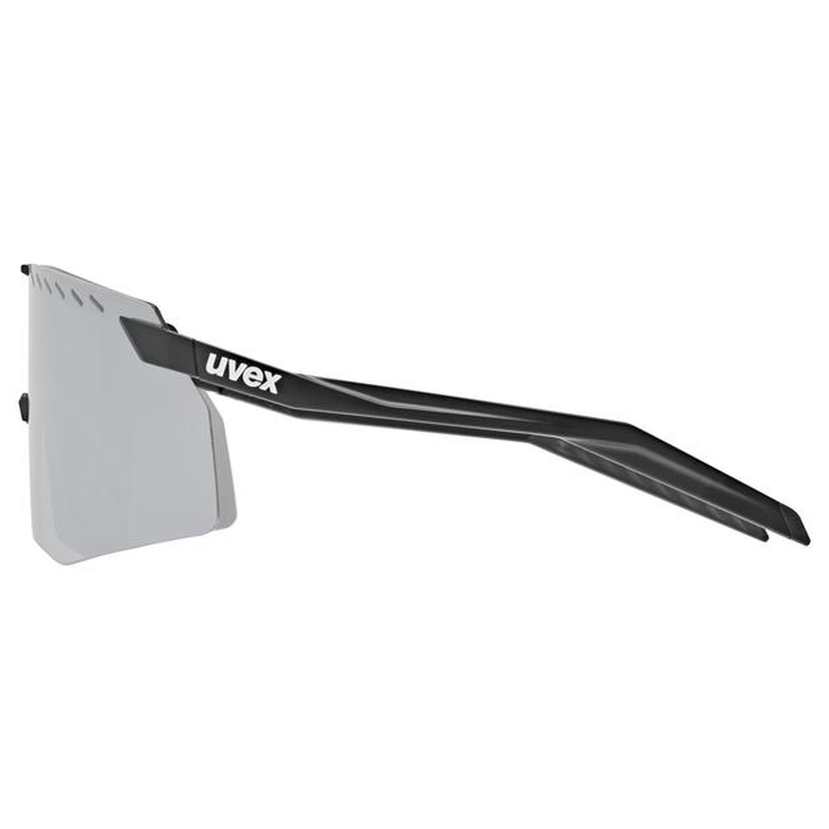 uvex Pace Stage Fahrrad / Sport Brille matt schwarz/mirror silberfarben 2027