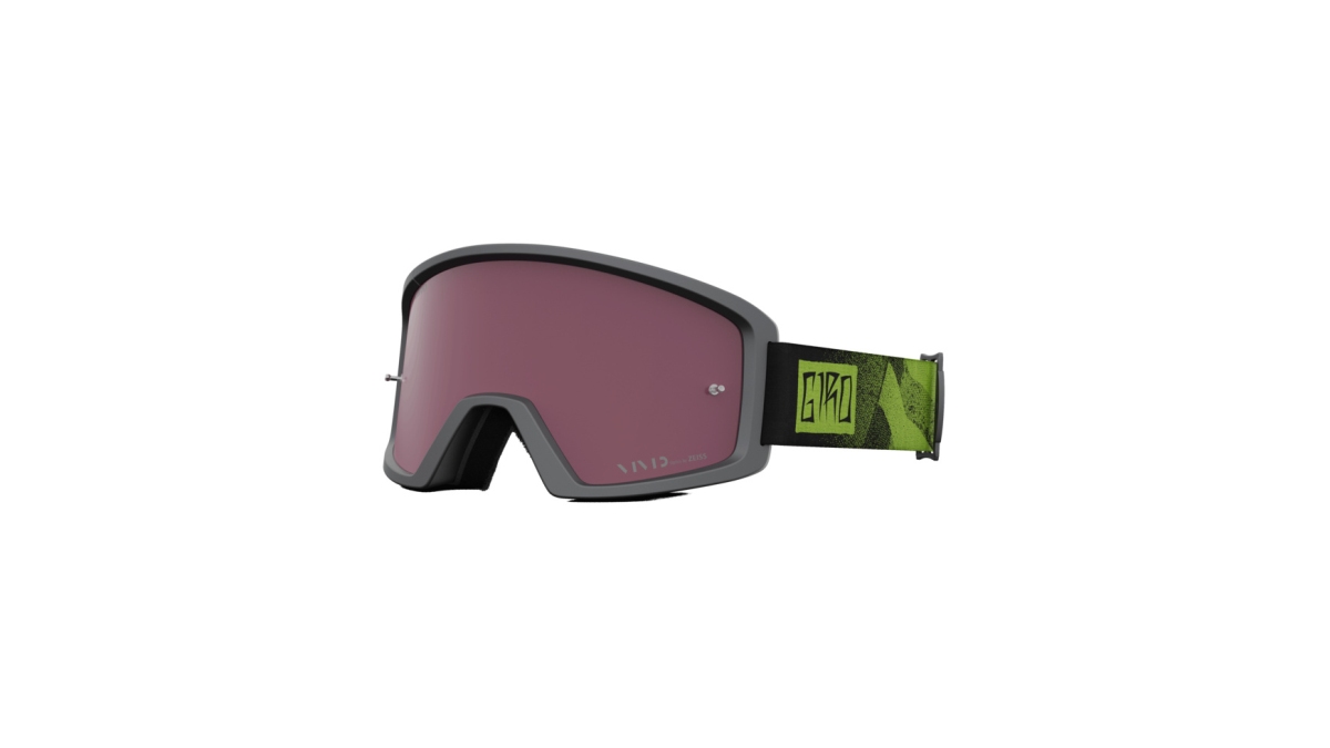 Giro Blok OTG MTB MX Goggle grau/schwarz/vivid trail 2024