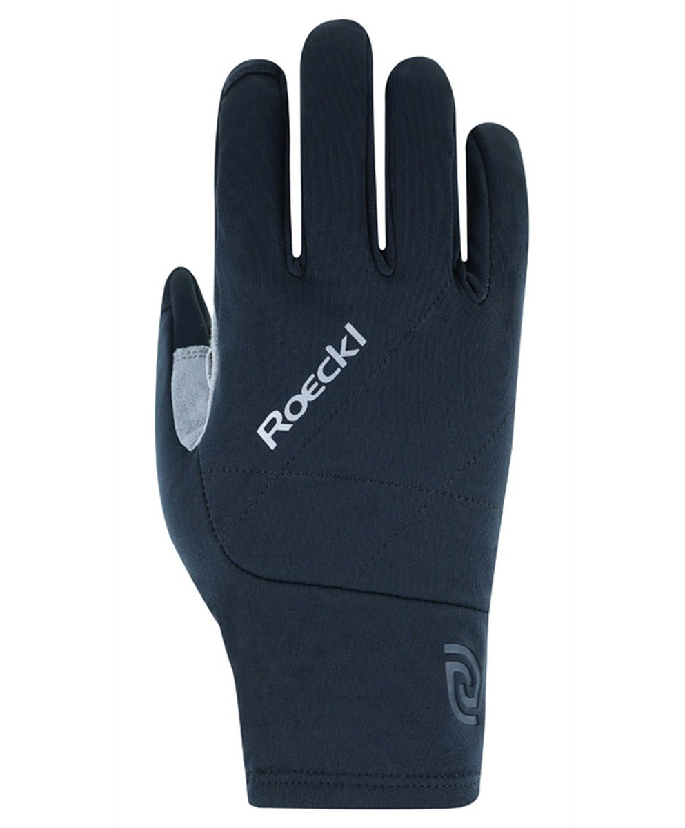 Roeckl Riegsee Winter Fahrrad Handschuhe lang schwarz/grau 2026