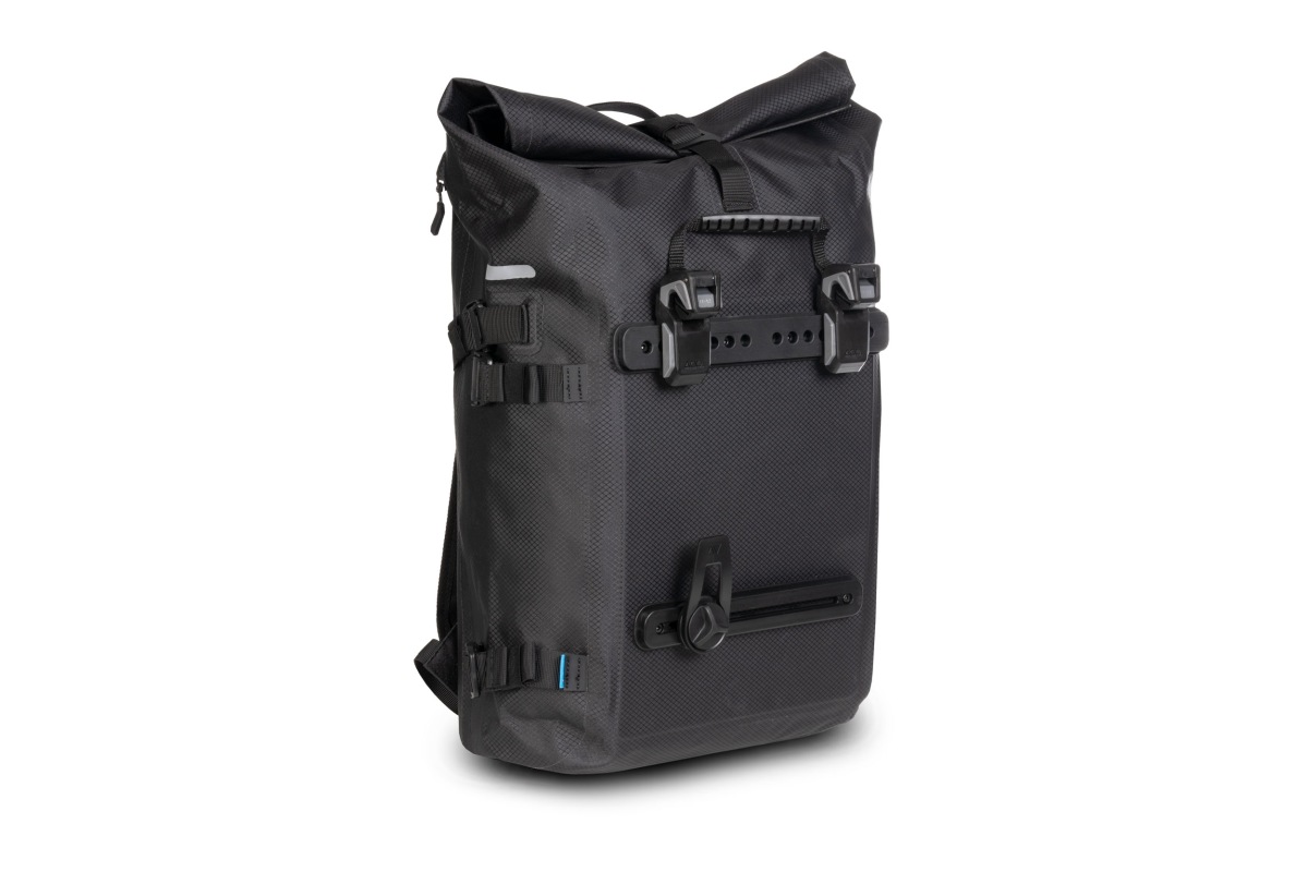 Acid Flip Pro 25 Smlink 2.0 Fahrrad Seitentasche & Rucksack schwarz