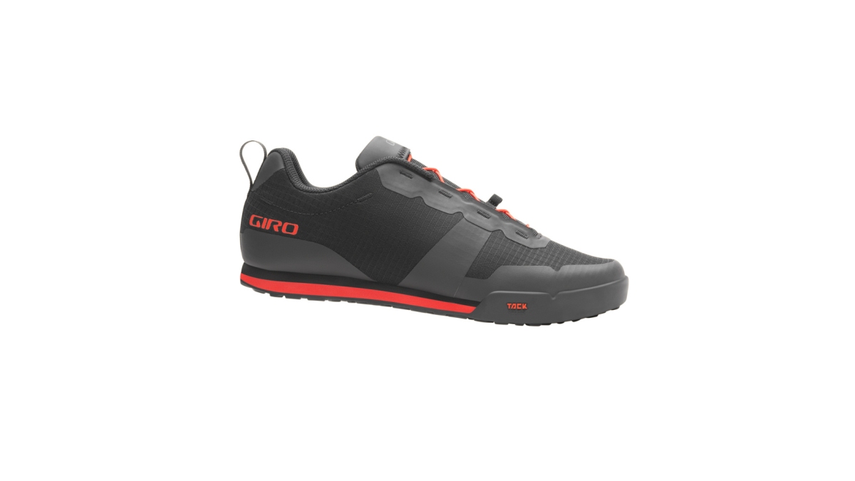 Giro Tracker Fastlace Dirt Fahrrad Schuhe schwarz/rot 2025