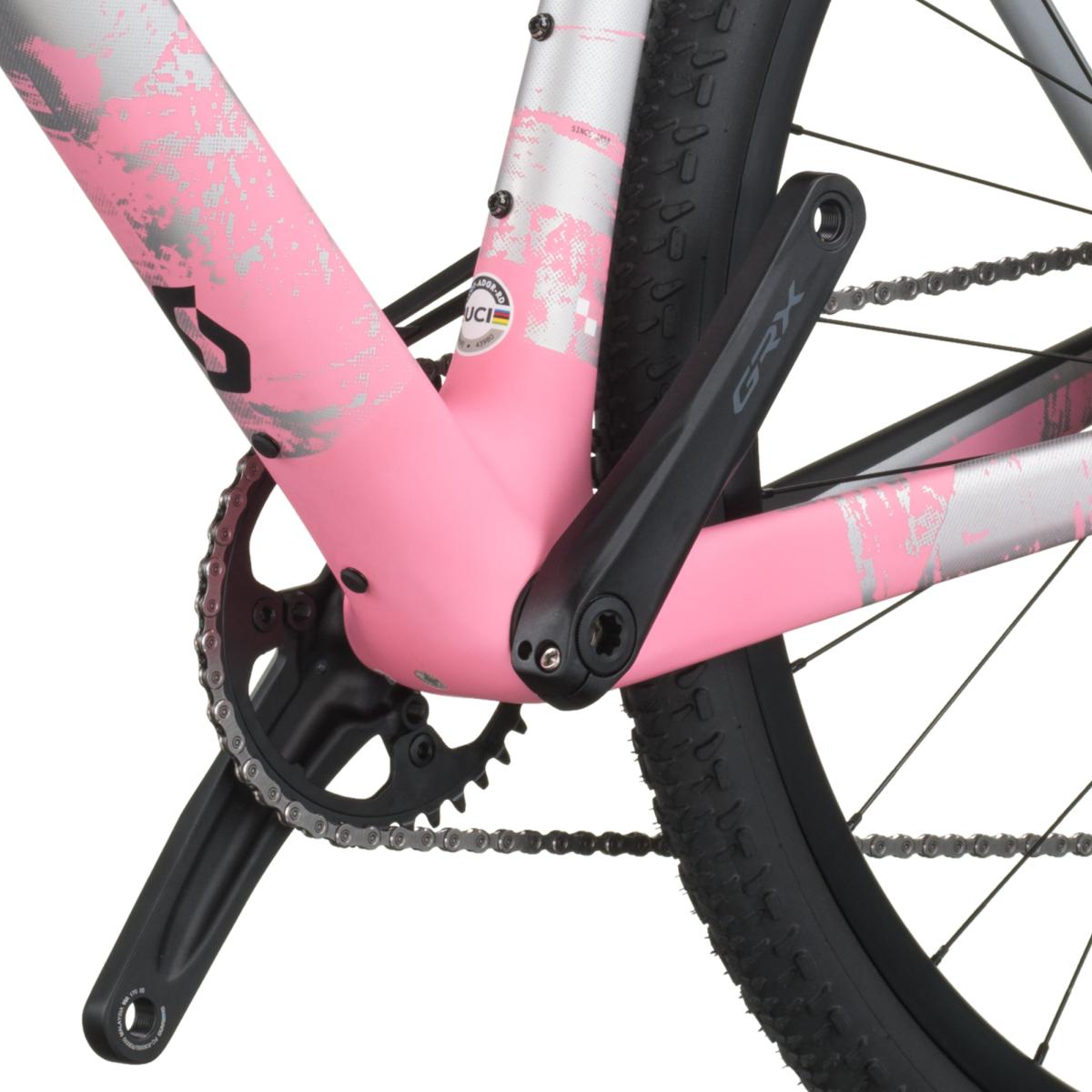 Scott Addict Gravel 30 Carbon Fahrrad grau/rosa 2026