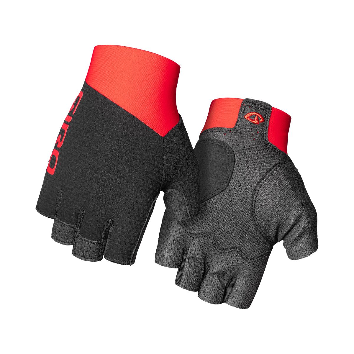 Giro Zero Fahrrad Handschuhe kurz schwarz/rot 2025