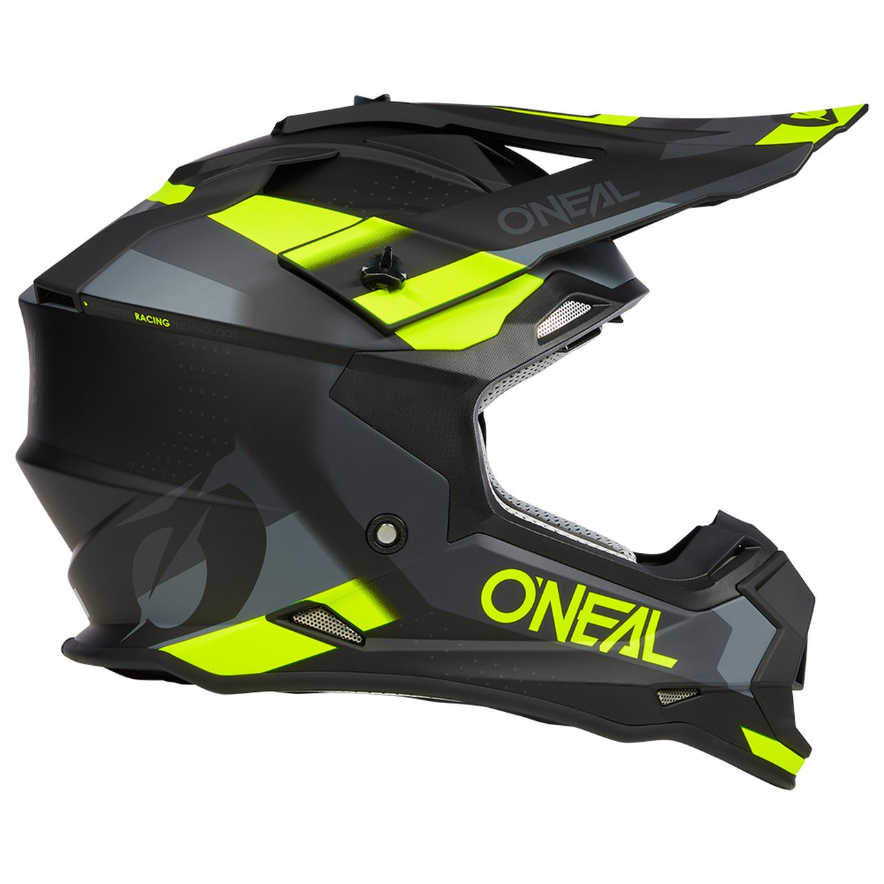 O'Neal 2 Series Spyde Motocross Enduro MTB Helm schwarz/grau/gelb 2027 Oneal