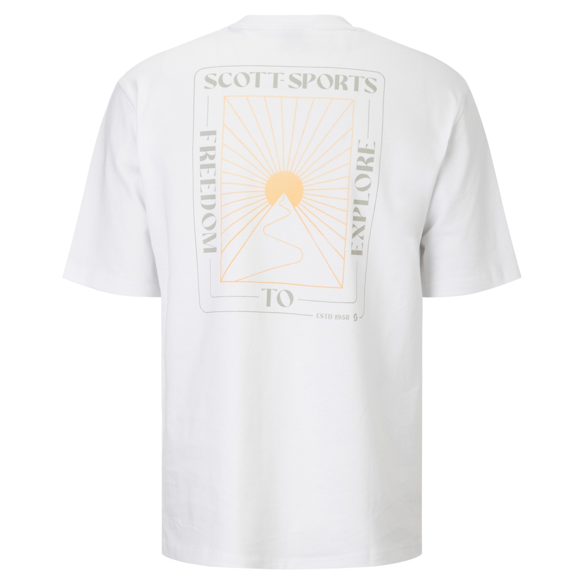 Scott Graphic Freizeit T-Shirt weiß 2026