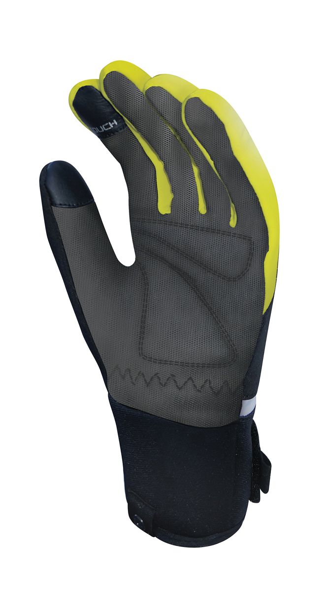 Chiba Phantom Winter Fahrrad Handschuhe schwarz/gelb 2027