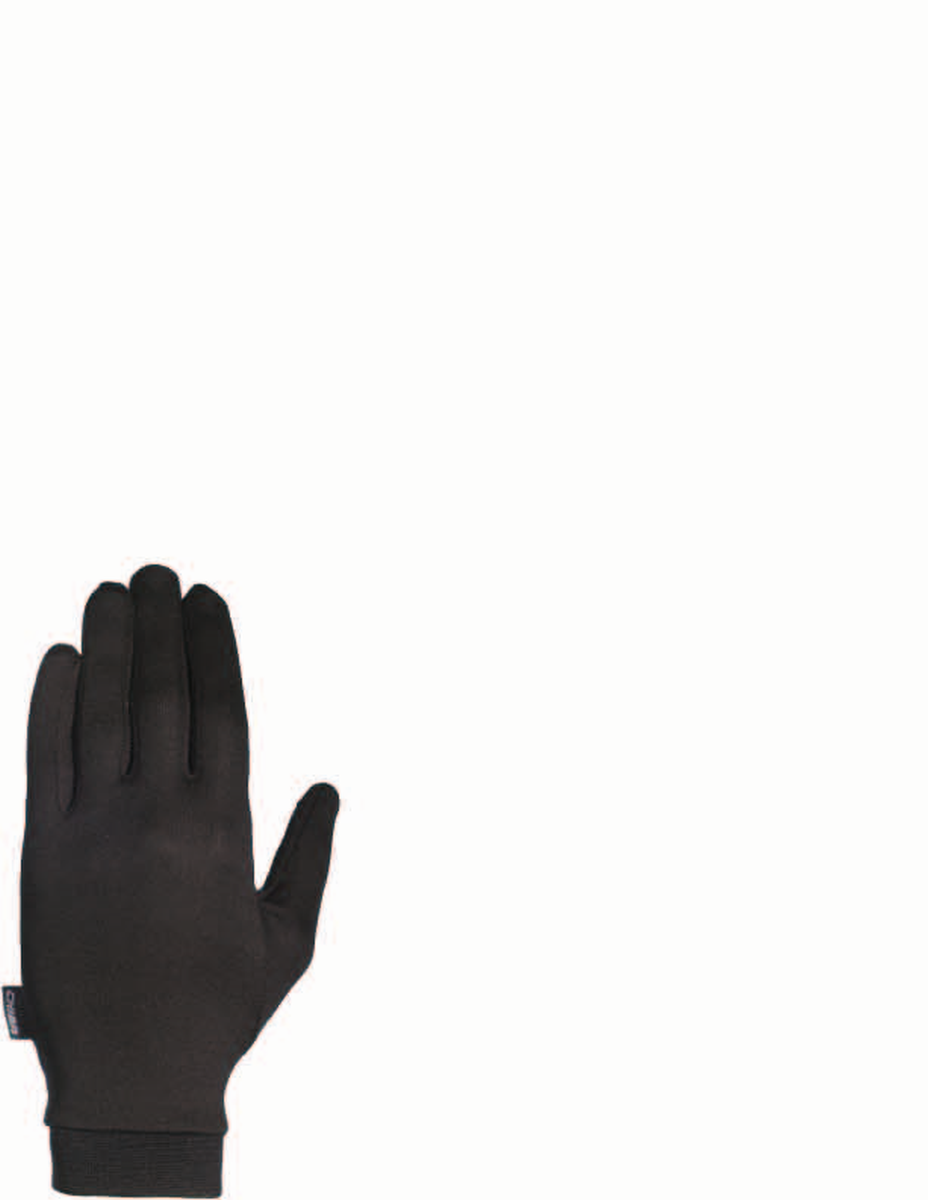 Chiba Merinohandschuh Fahrrad Unterziehhandschuhe schwarz 2027