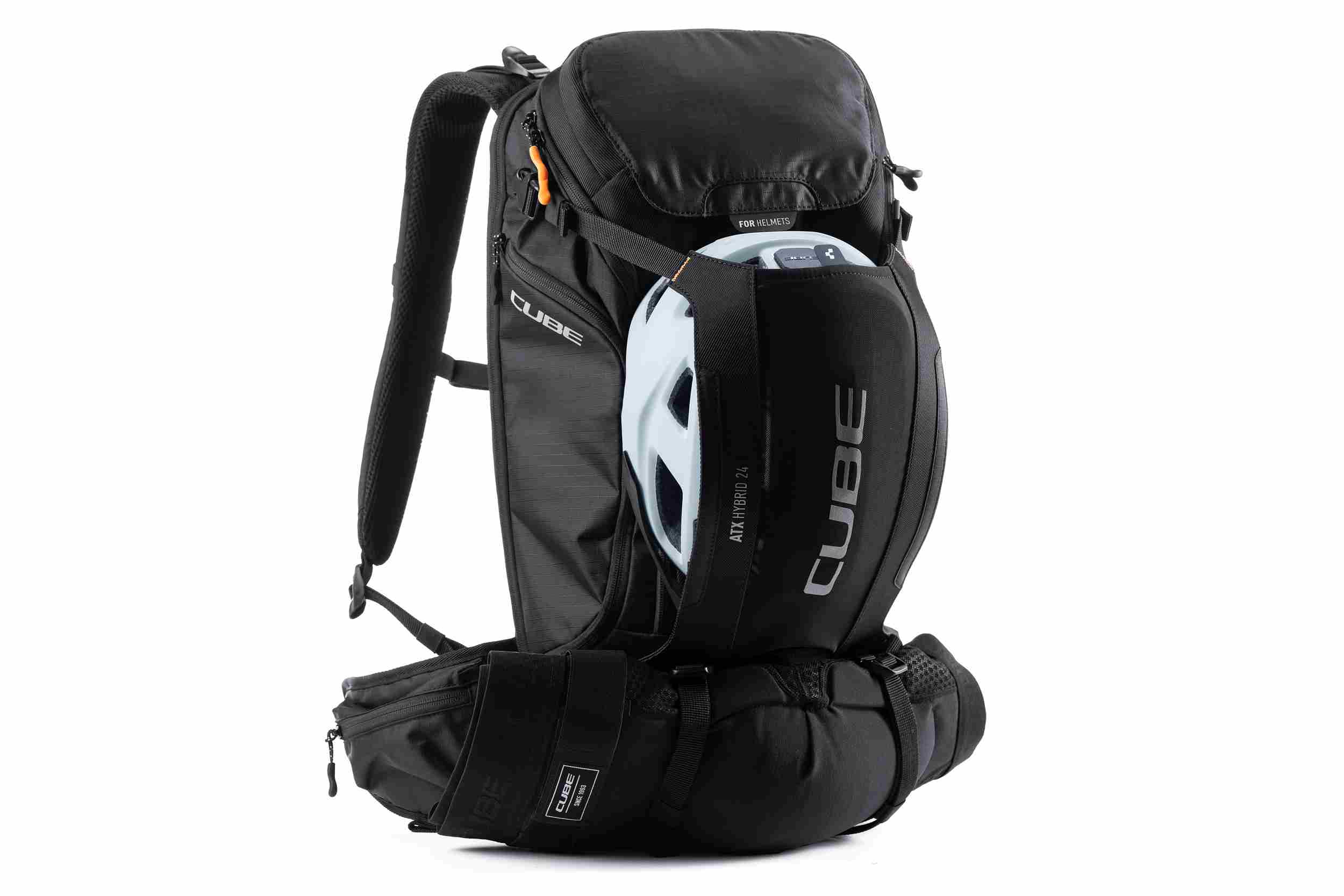 Cube ATX Hybid 24 E-Bike Fahrrad Rucksack schwarz