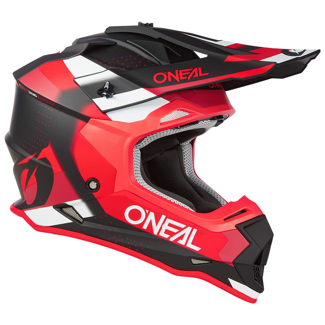 O'Neal 2 Series Spyde Motocross Enduro MTB Helm schwarz/rot/weiß 2027 Oneal
