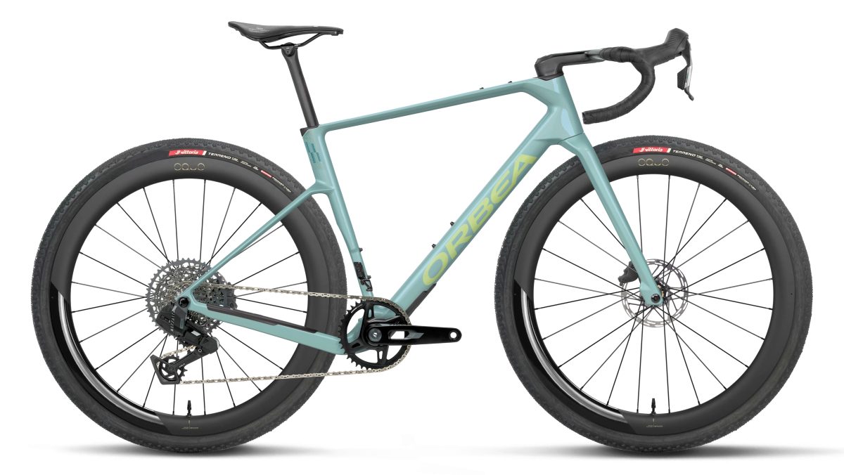 Orbea Terra Race M31e LTD 1X Carbon Gravel Fahrrad frozen concrete 2027