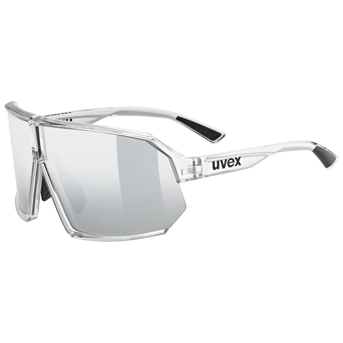 Uvex Sportstyle 237 Fahrrad / Sport Brille klar/mirror silberfarben