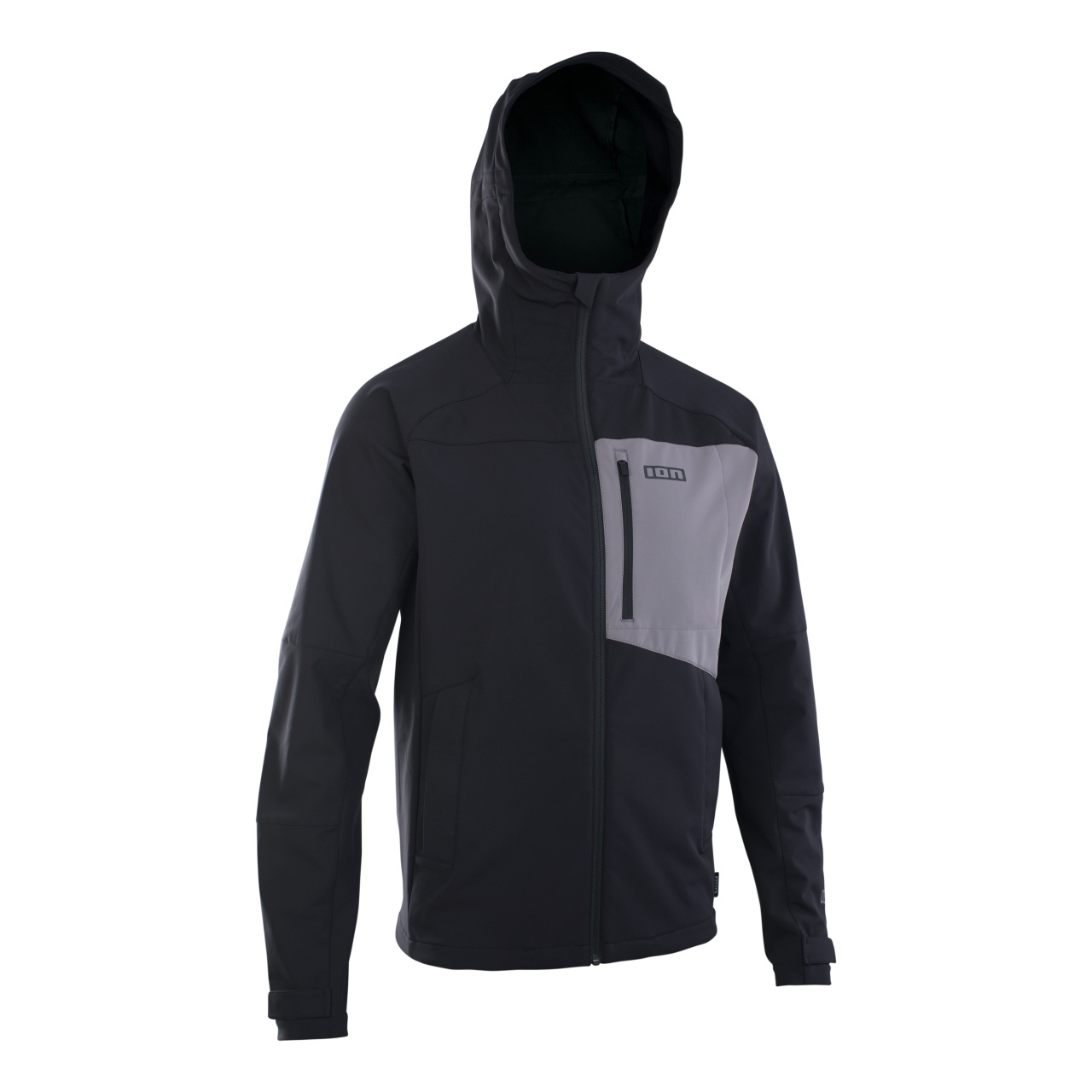 Ion Shelter 2L Softshell Fahrrad Wind / Regenjacke schwarz 2024