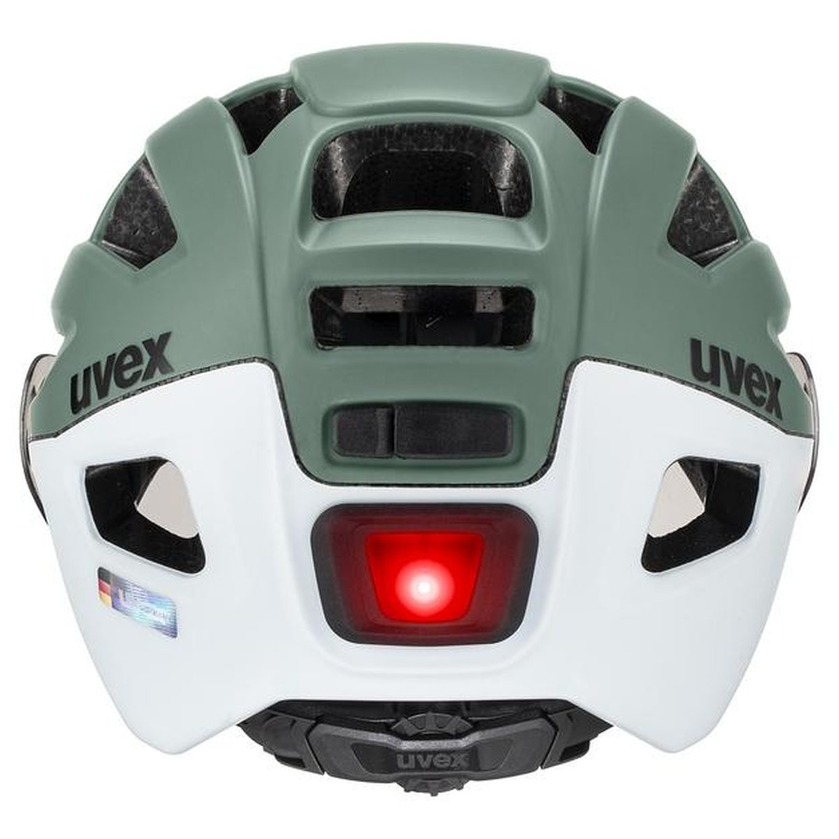 Uvex Finale Visor V City Trekking Fahrrad Helm matt grün 2026