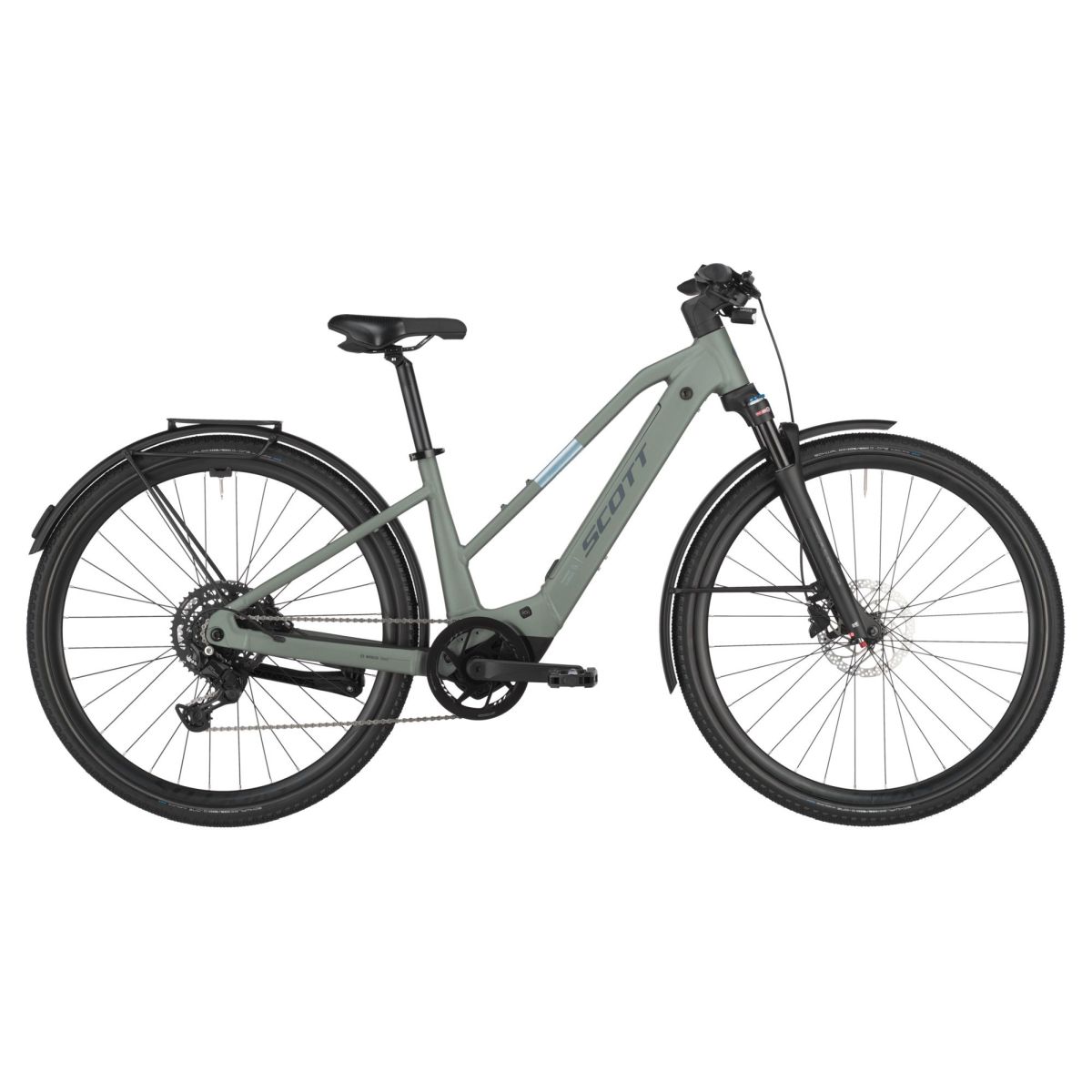 Scott Passage 30 Slope E-Bike Trekking Pedelec grün 2025