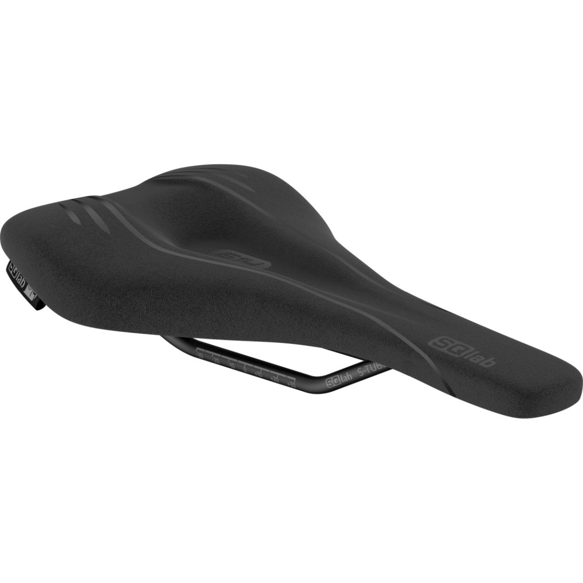 SQlab 614 Ergowave active 2.1 S'Qantara Unisex Gravel E-Bike Fahrradsattel schwarz