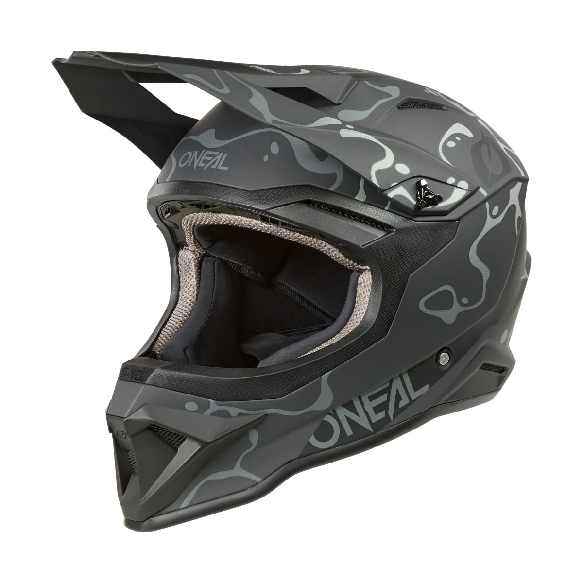 ONeal 1SRS Splash Motocross Enduro MTB Helm schwarz/grau 2027