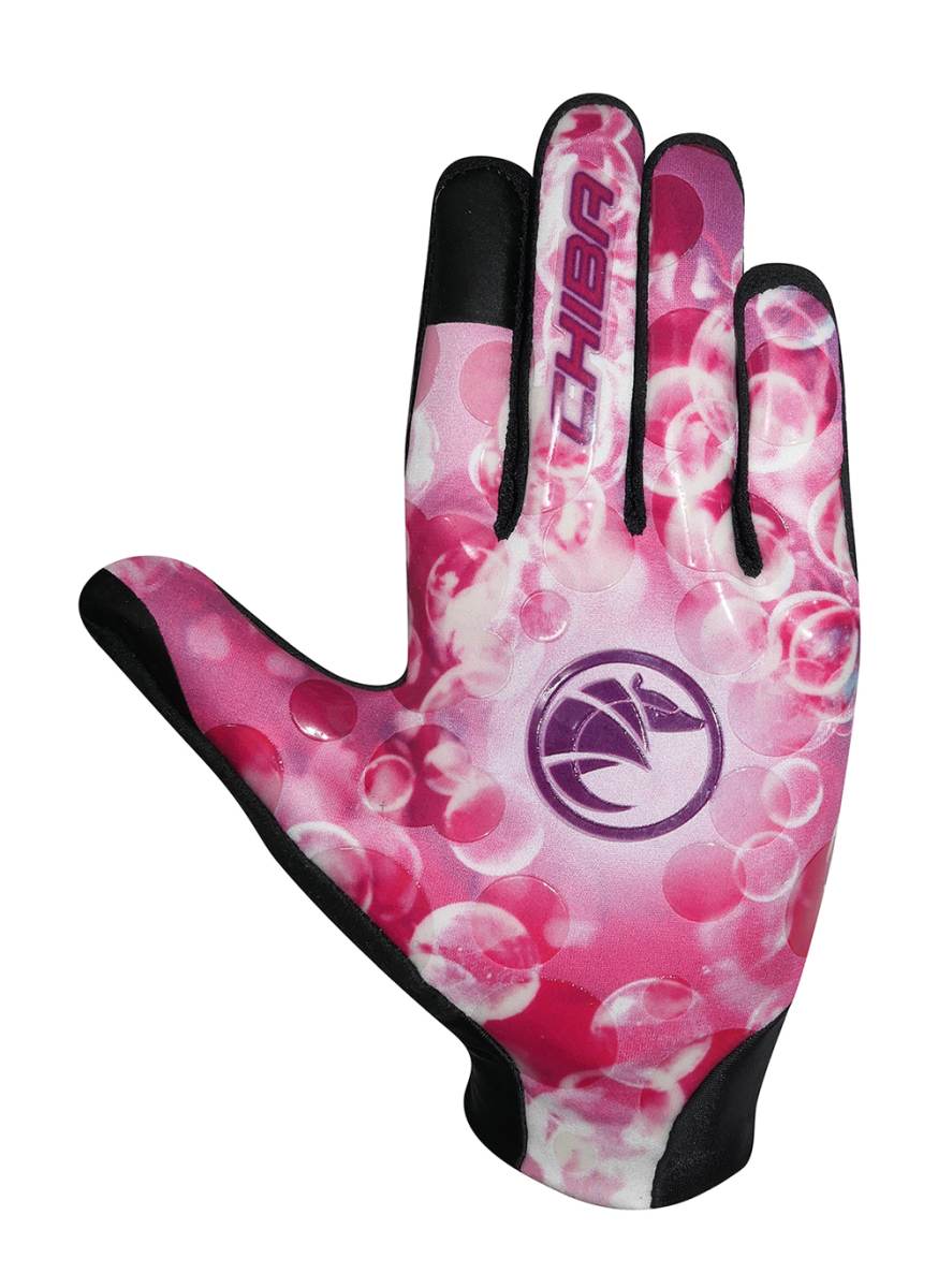 Chiba Downhill Youth Kinder Fahrrad Handschuhe lang schwarz/pink 2027