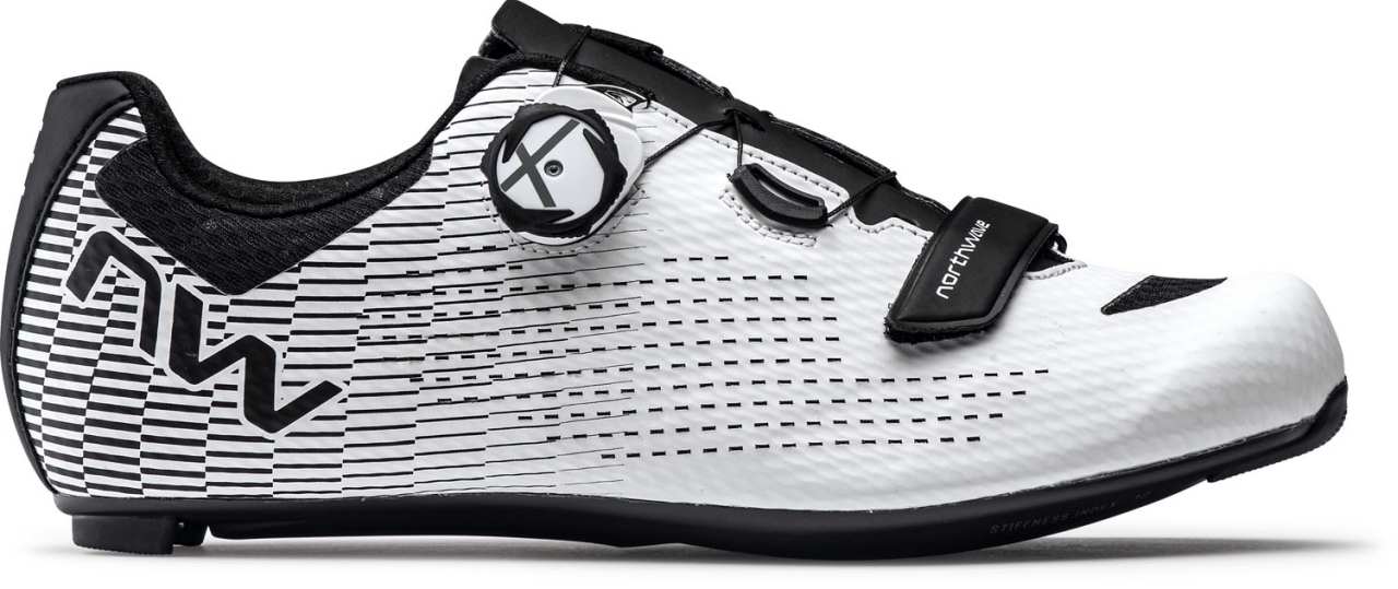 Northwave Storm Carbon 2 Rennrad Fahrrad Schuhe weiß/schwarz 2024