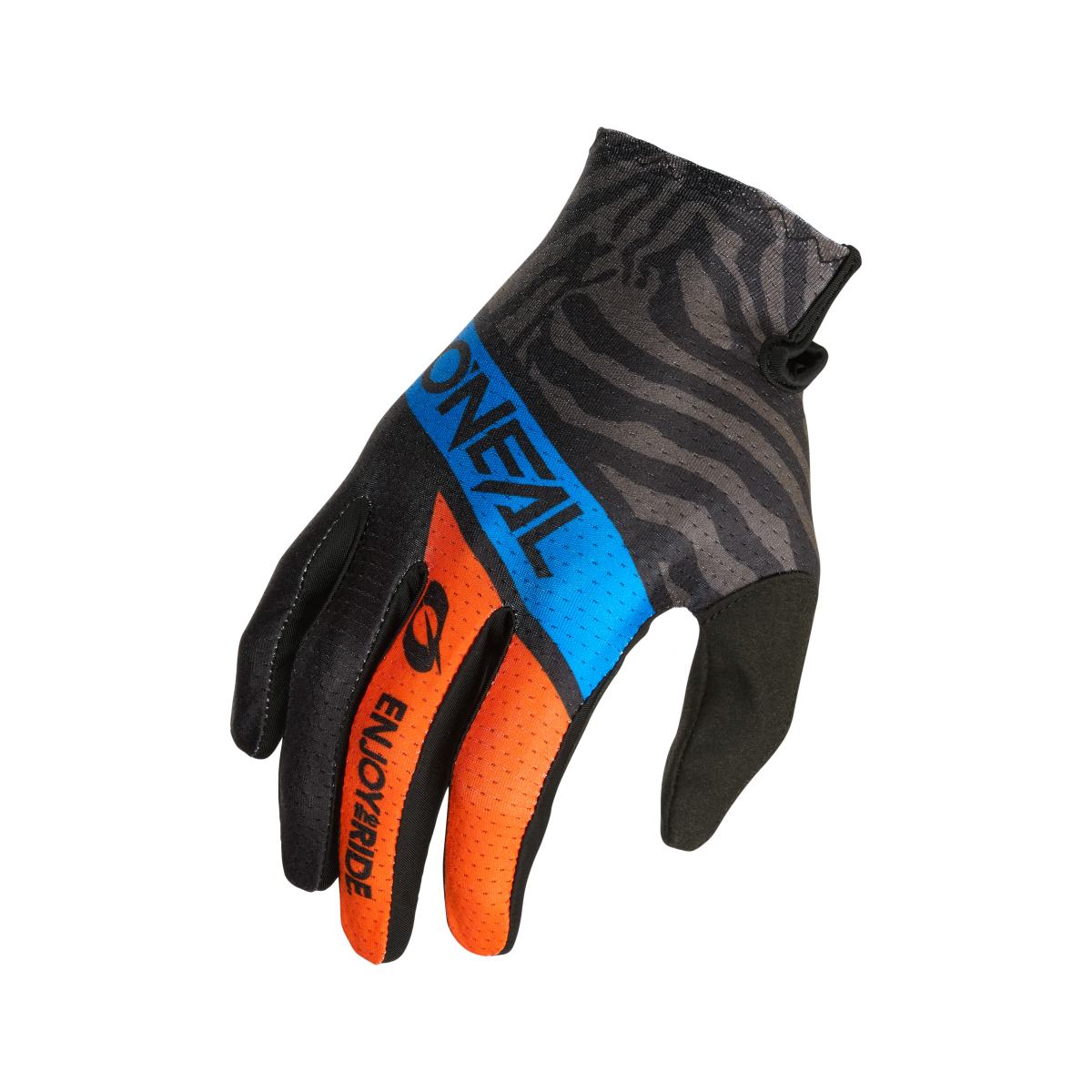 O'Neal Matrix Shocker Youth Kinder MX DH FR Handschuhe lang schwarz/blau 2026 Oneal