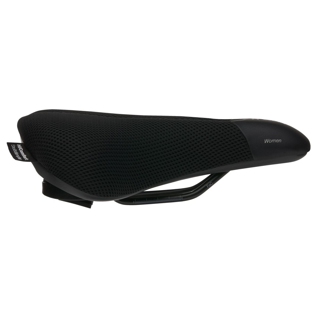 Terry Fisio Climavent Gel Comfort Damen Trekking Fahrrad Sattel schwarz